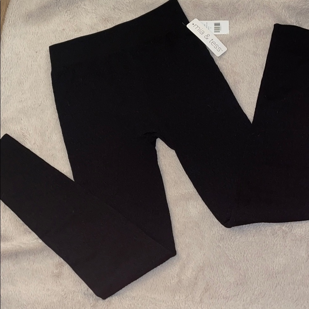 Mia & tess Textures Leggings